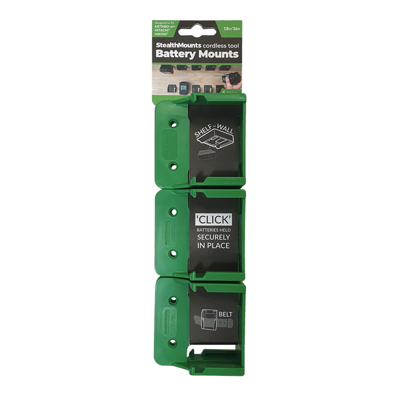 STEALTHMOUNTS Battery Mount for Hikoki / Metabo HPT / Hitachi