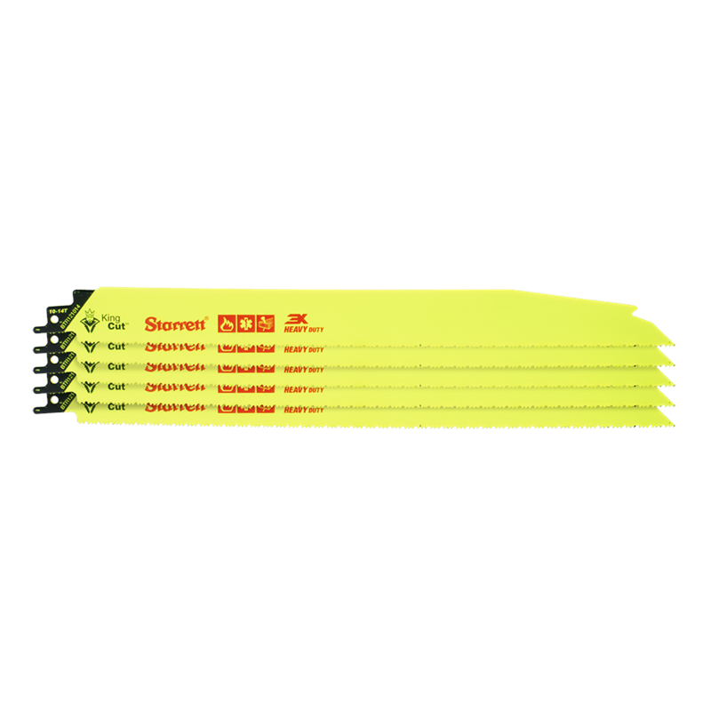 STARRETT Fire Rescue & Demolition Reciprocating Blade (300mm x 10/14t) - 5 Pack