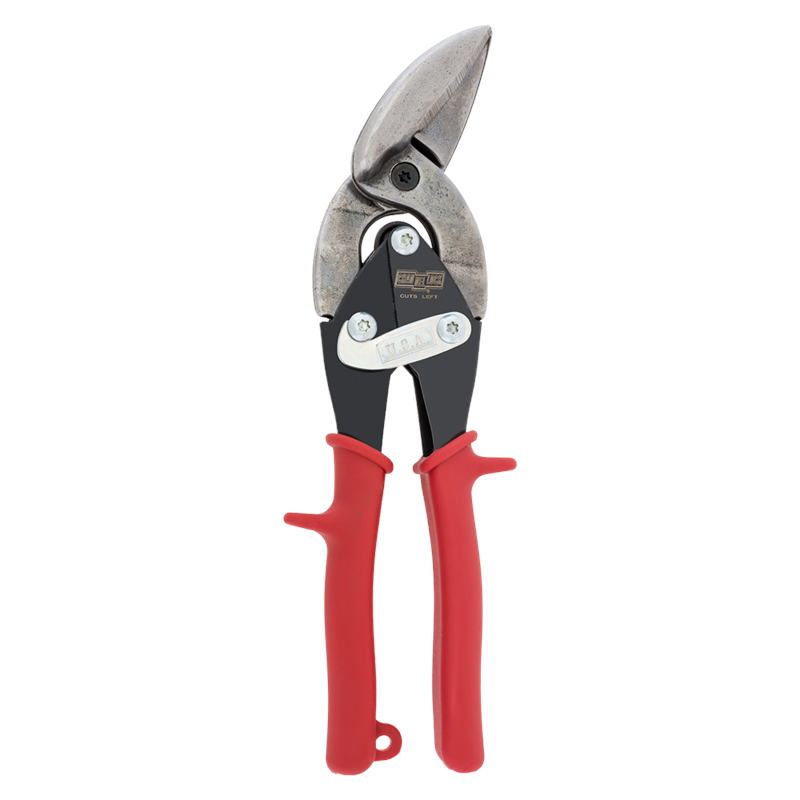 CHANNELLOCK Red Offset Aviation Snip - Left Cut