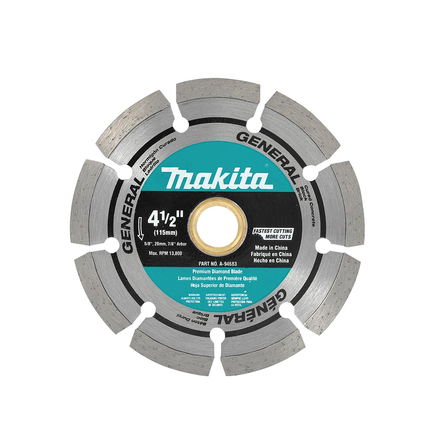MAKITA A-94683 115M Segmented Rim Diamond blade