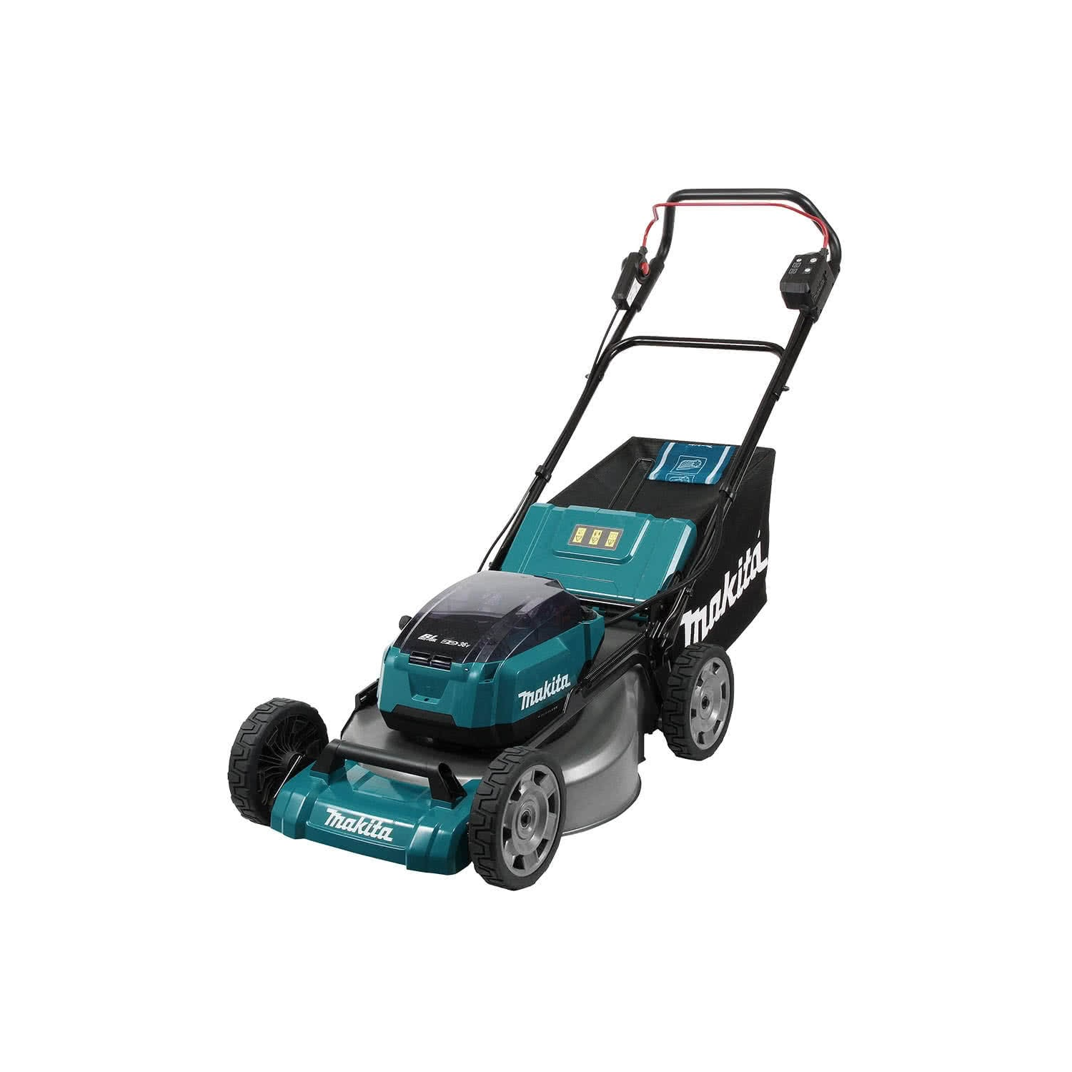 MAKITA DLM535PT2 18Vx2 (36V) LXT Brushless 534mm (21") Metal Deck Lawn Mower kit