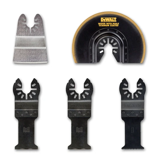 DEWALT DT20715-QZ Multi-Tool Oscillating Blade 5 Piece Set