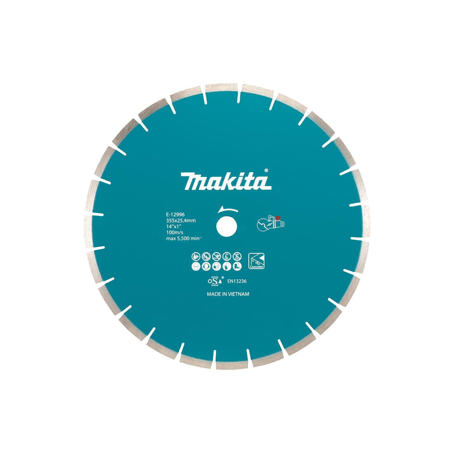 MAKITA 355mm Diamond Wheel Segmented (E-12996)