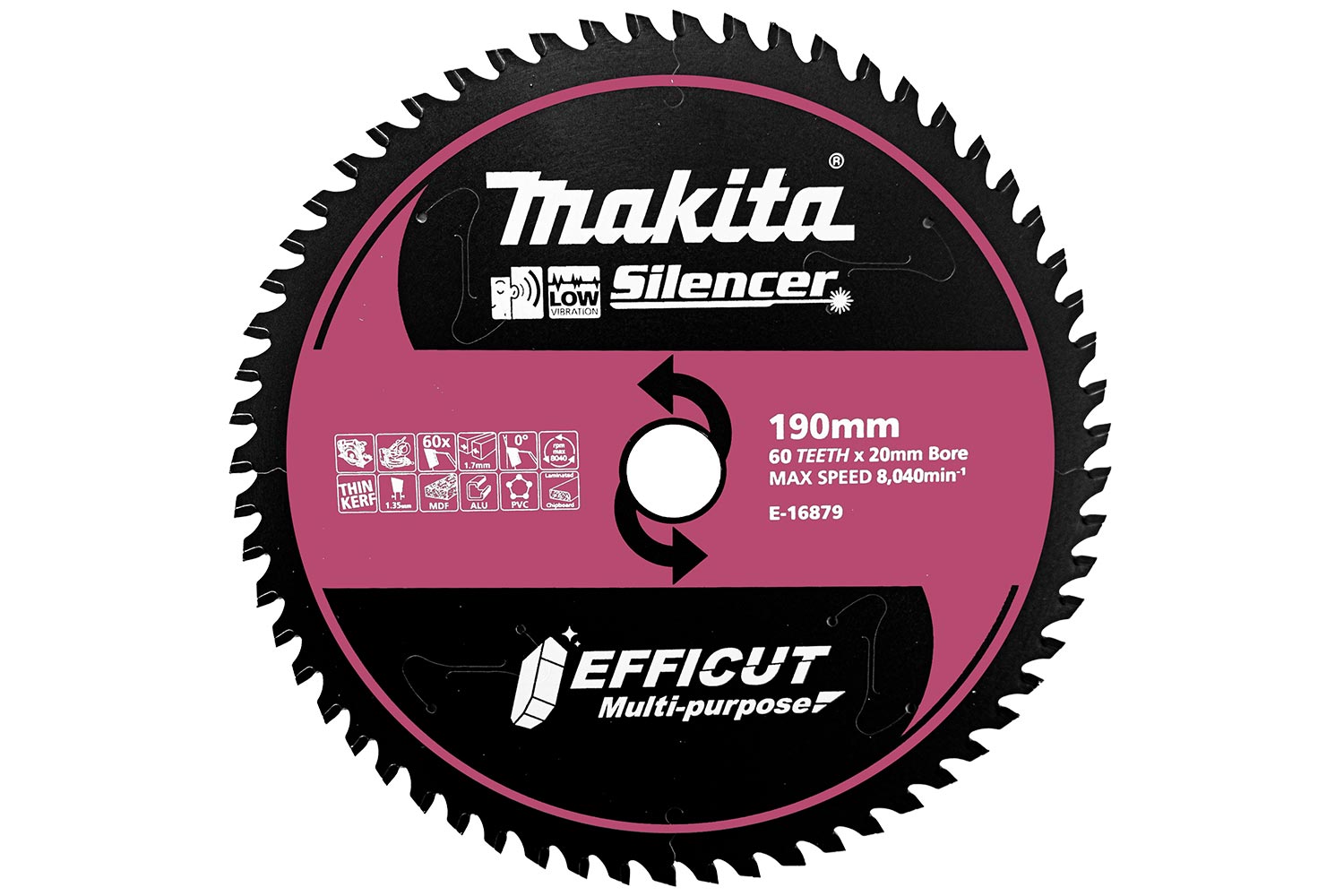 MAKITA EFFICUT 190mm Multi-Purpose Blade