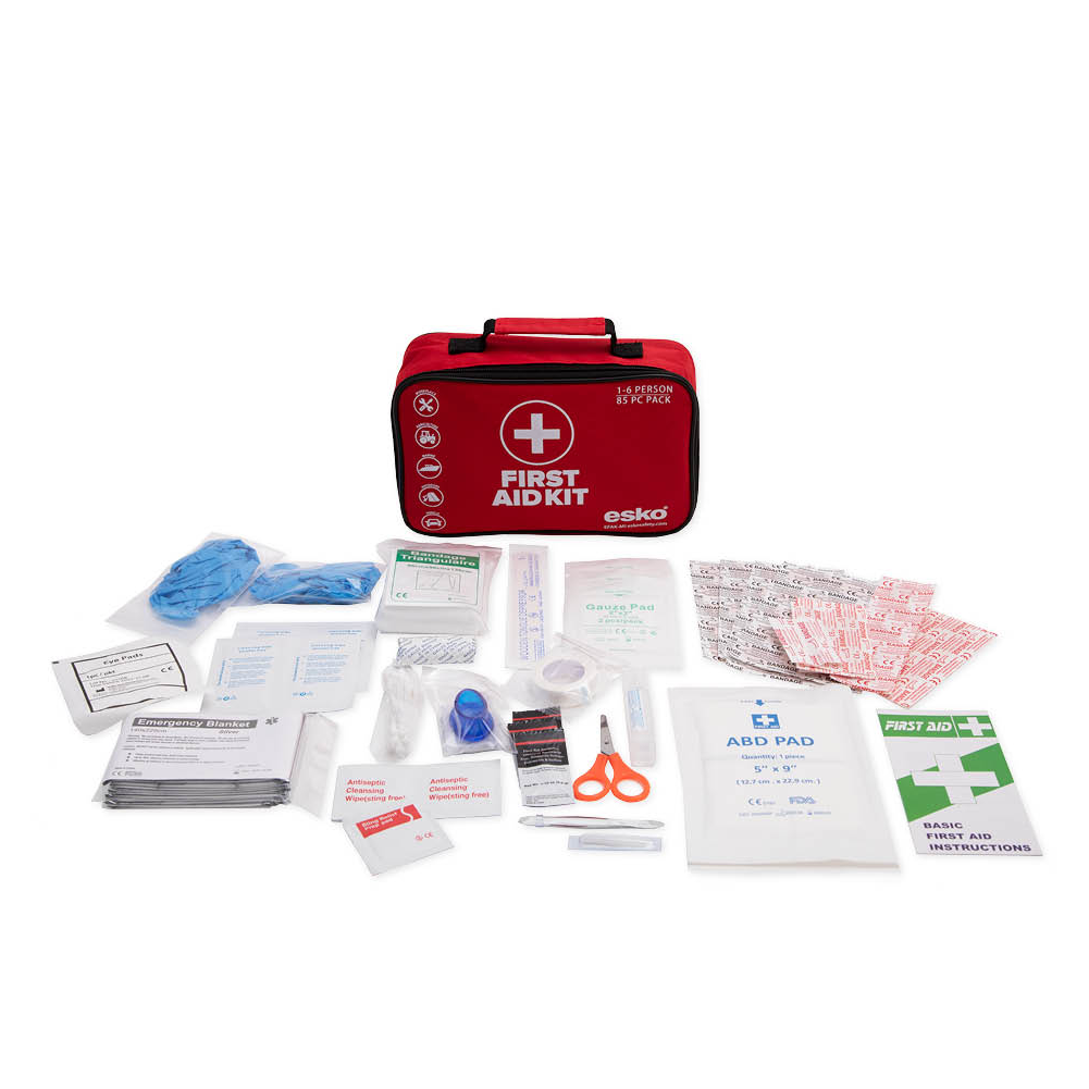 Esko First Aid Kit, 1-6 Person, 85pc thumbnail 2
