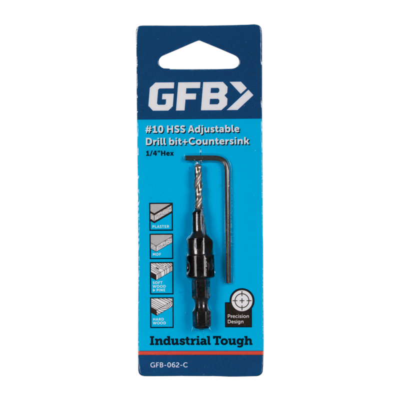 GFB Countersink & Drill Bit No.10