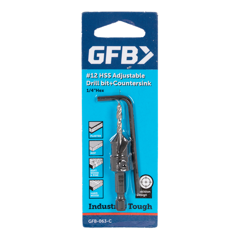 GFB Countersink & Drill Bit No.12