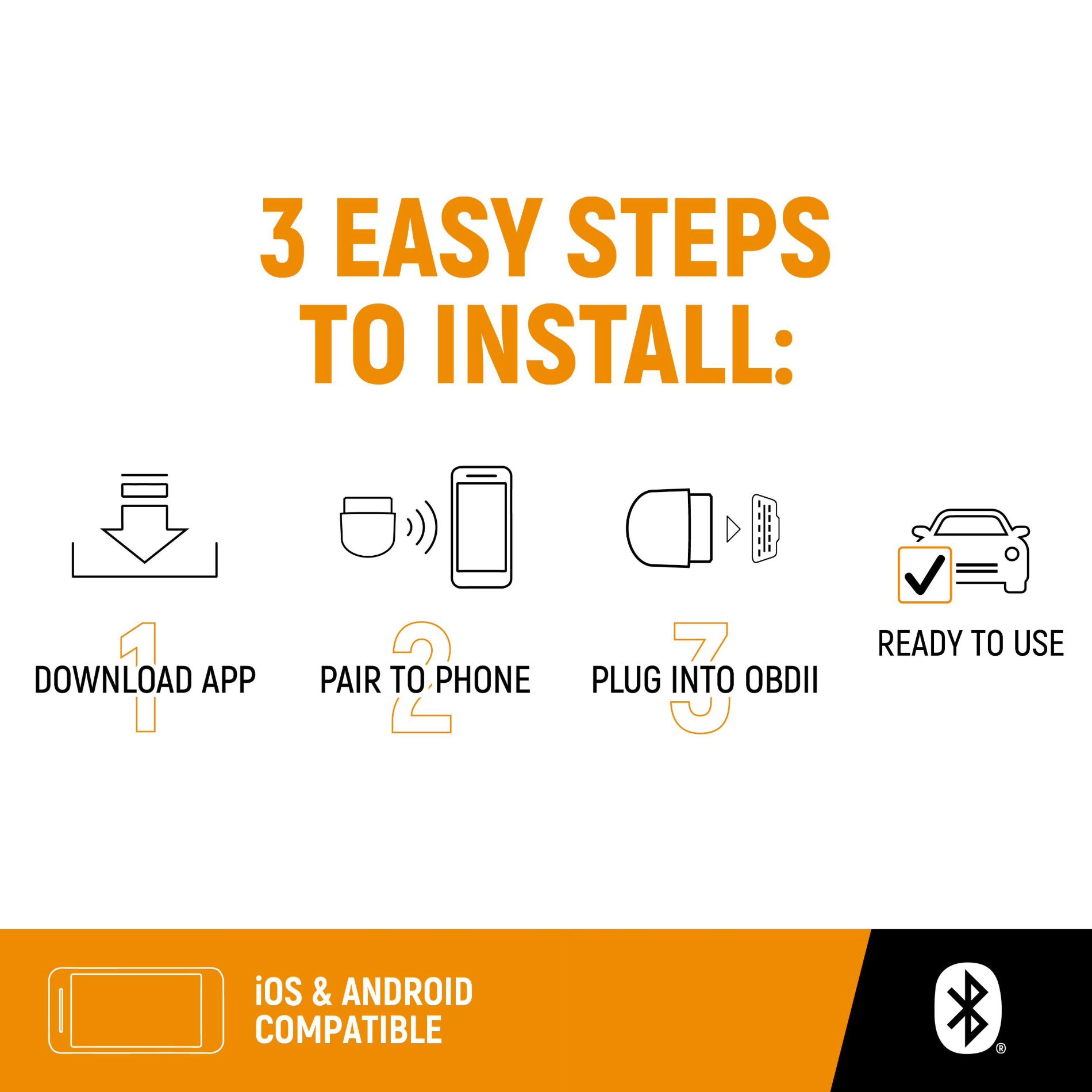 GEARWRENCH Everyday Diagnostic Scanning Tool Bluetooth OBDII thumbnail 2
