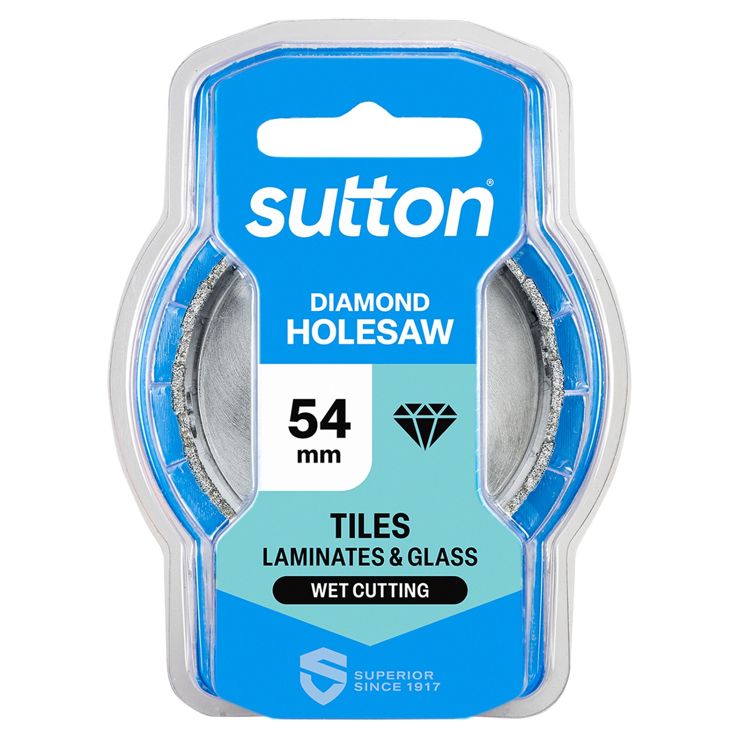 SUTTON DIAMOND GRIT HOLESAW 54MM
