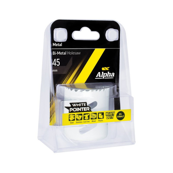 Alpha Holesaw - Bi Metal 45mm