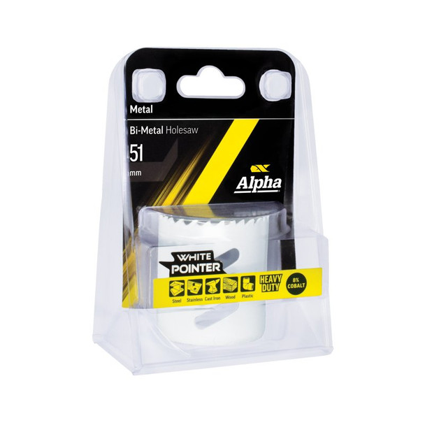 Alpha Holesaw - Bi Metal 51mm