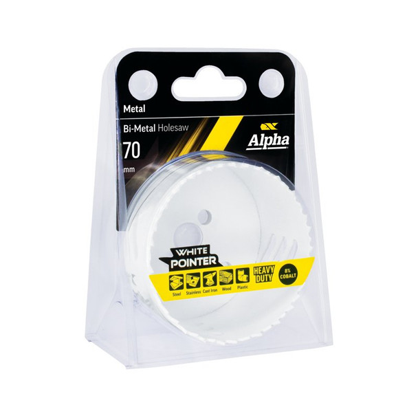 Alpha Holesaw - Bi Metal 70mm