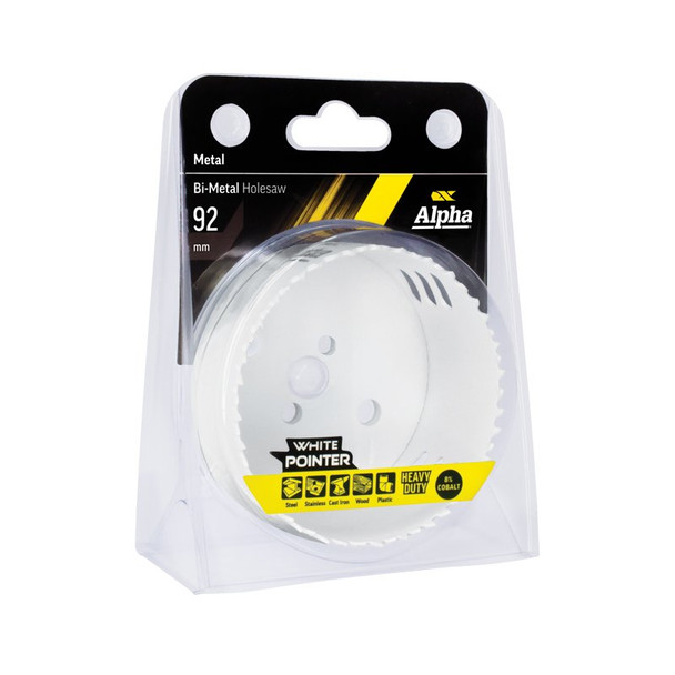 Alpha Holesaw - Bi Metal 92mm