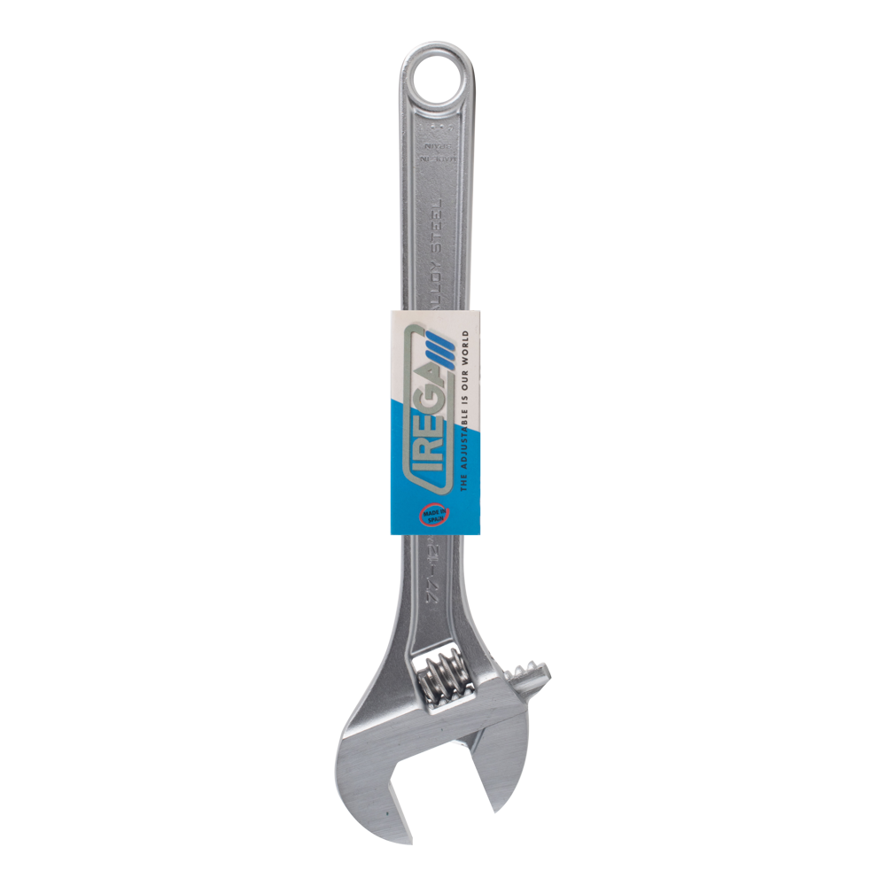 IREGA 12" Adjustable Wrench (300mm x 34mm CAP)