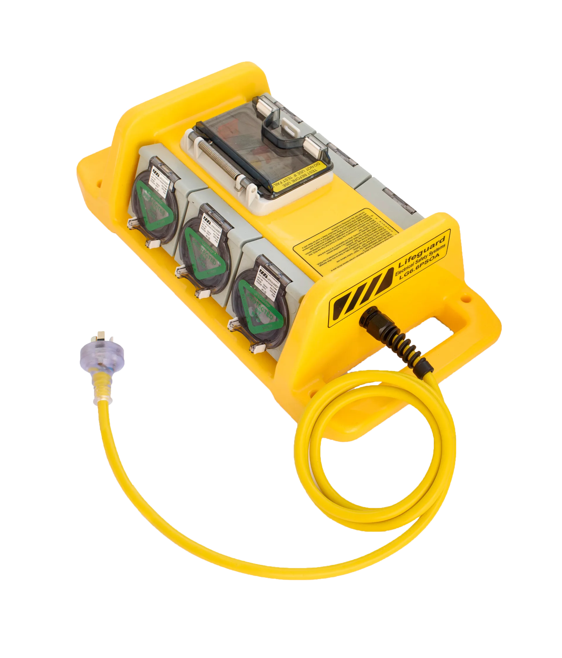 LIFEGUARD® 6 PSOA 6 OUTLET RCD POWER BOX