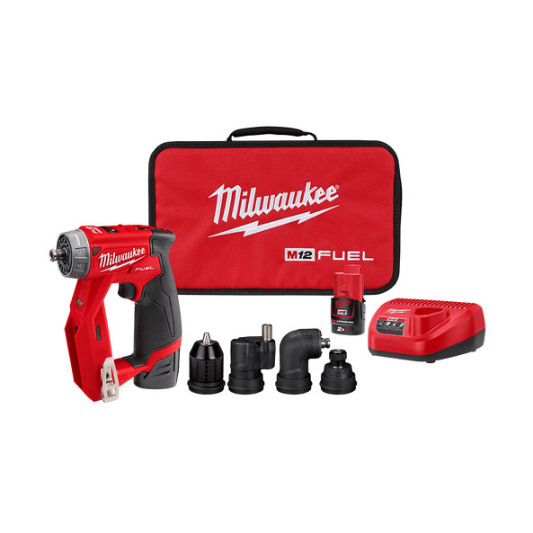 MILWAUKEE M12FDDXKIT202B FUEL™ INSTALLATION DRILL/DRIVER KIT