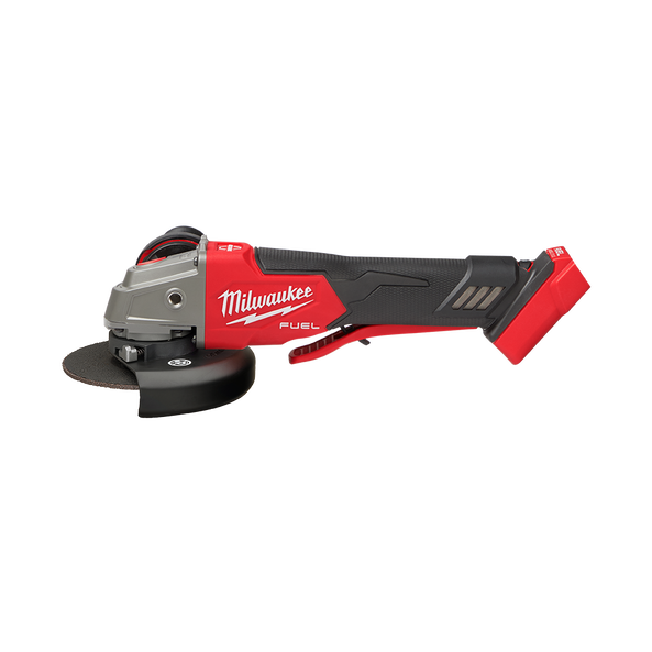 MILWAUKEE M18FAGV125XPDB-0 M18 FUEL™ 125mm (5") Variable Speed Braking Angle Grinder with Deadman Paddle Switch (Tool Only)
