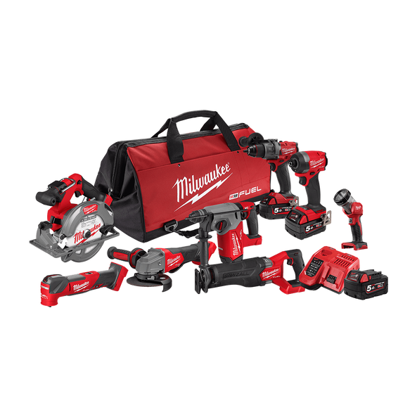 MILWAUKEE M18FPP8A4503B M18 FUEL™ 8 Piece Power Pack