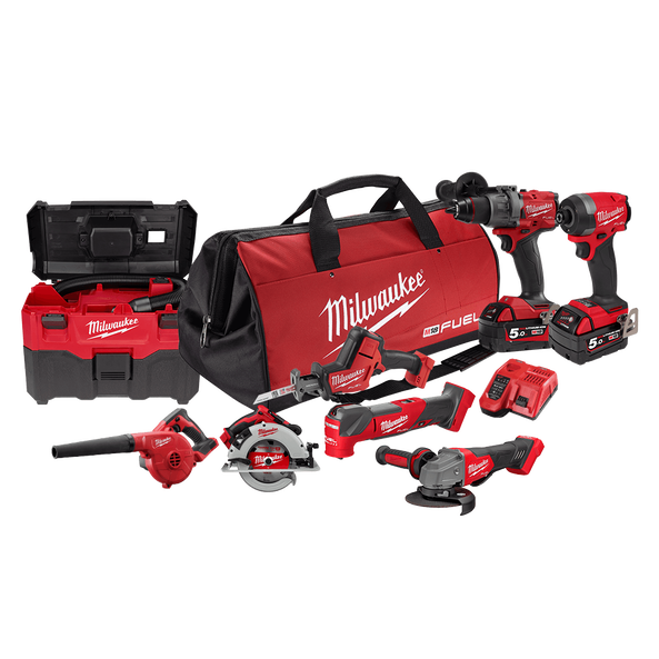 MILWAUKEE M18FPP8B3502B FUEL™ 8 Piece Power Pack