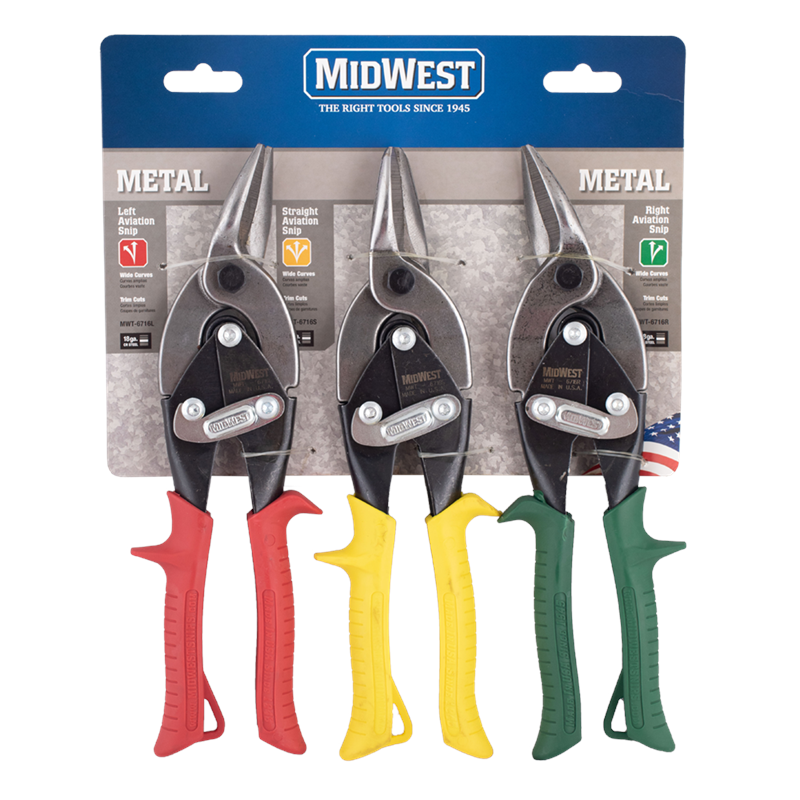 MIDWEST Aviation Snips 3PC Set