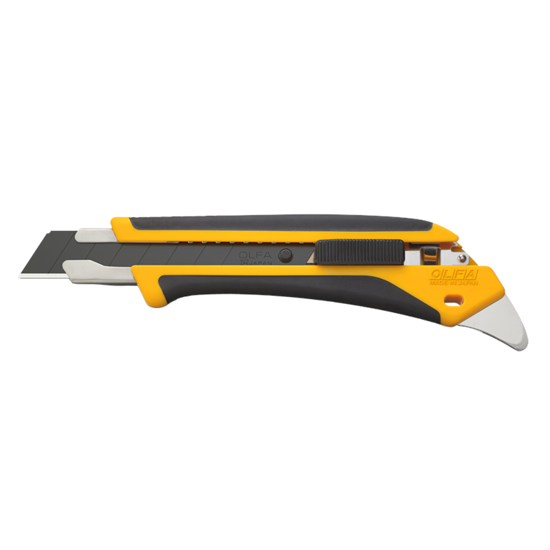 OLFA 18mm Comfort Grip Heavy Duty Cutter Auto-Lock