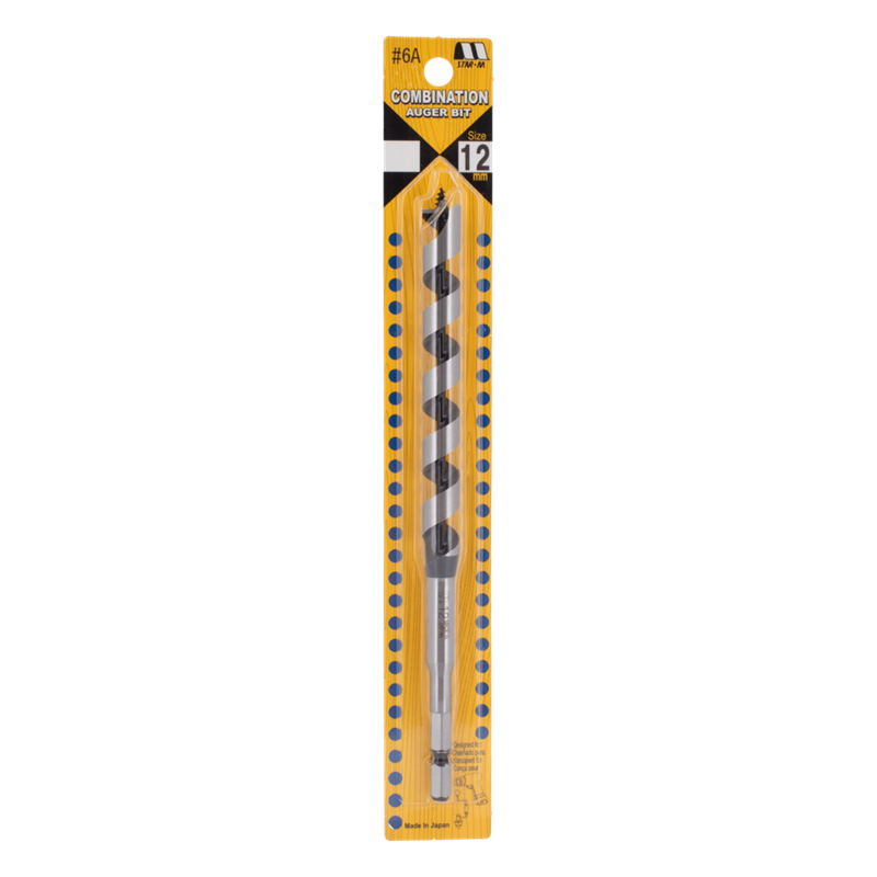 STAR-M Combination Auger Bit (12mm x 190mm)