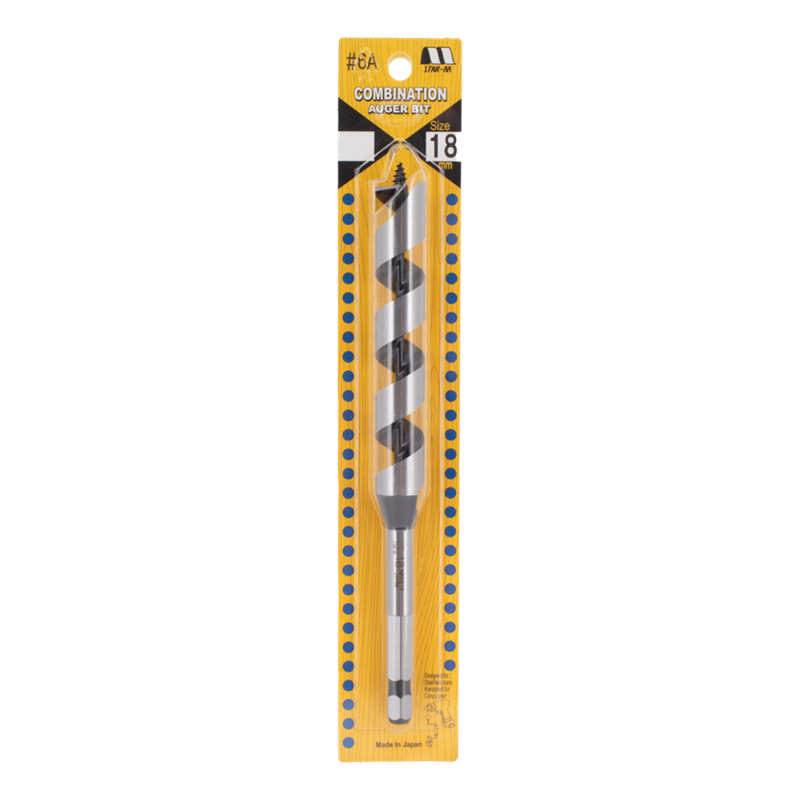 STAR-M Combination Auger Bit (18mm x 200mm)