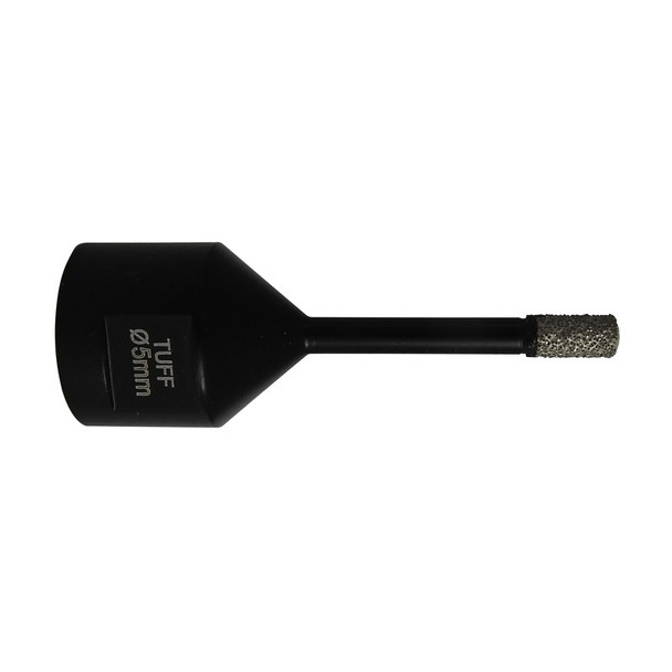 TUFF Diamond Core Bit 5mm x 14mm Shank - Wax filled