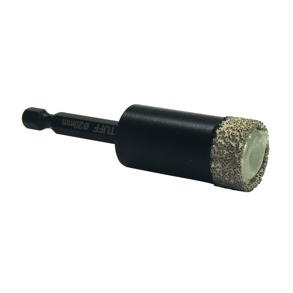 TUFF Diamond Core Bit 5mm x 1/4" Shank - Wax Filled thumbnail 2