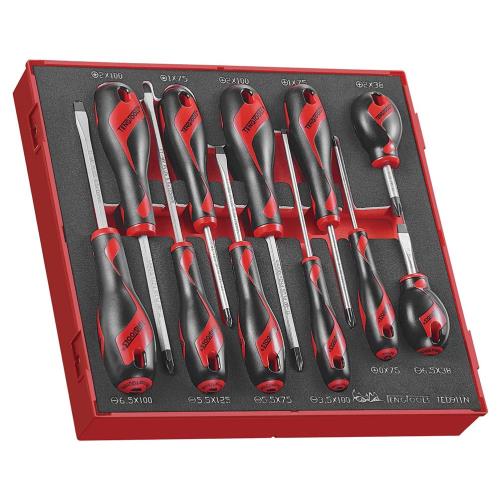 Teng TED911N 11pc MD Screwdriver Set - TED-Tray