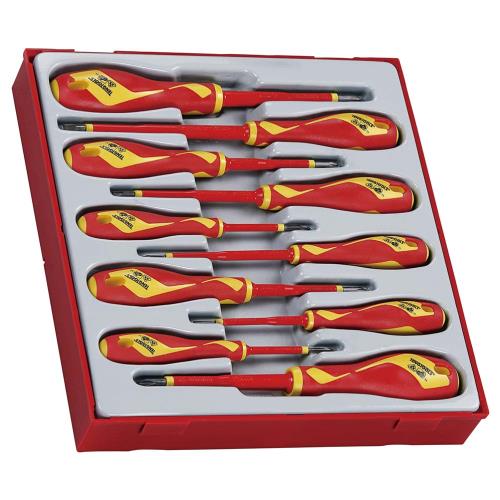 Teng TTDV910N 10pc MD 1000V VDE S/Driver Set - TTD-Tray