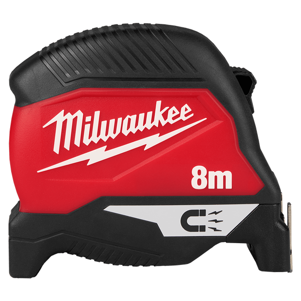MILWAUKEE 8M Compact Magnetic Tape Measure 4932498770T
