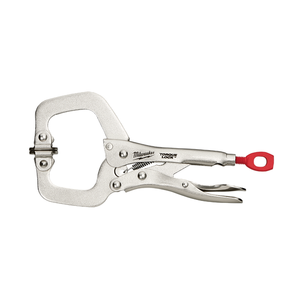 MILWAUKEE 48223522 152mm (6") TORQUE LOCK™ C-Clamp Locking Pliers Swivel Jaws