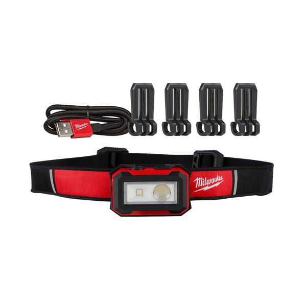MILWAUKEE Internal Rechargeable Headlamp 450 Lumen IRHL450