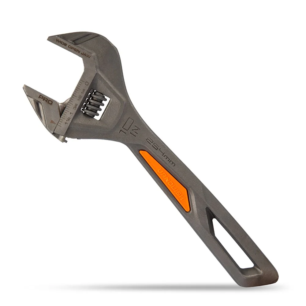 Vanquish 10" Wide-Open Adjustable Wrench