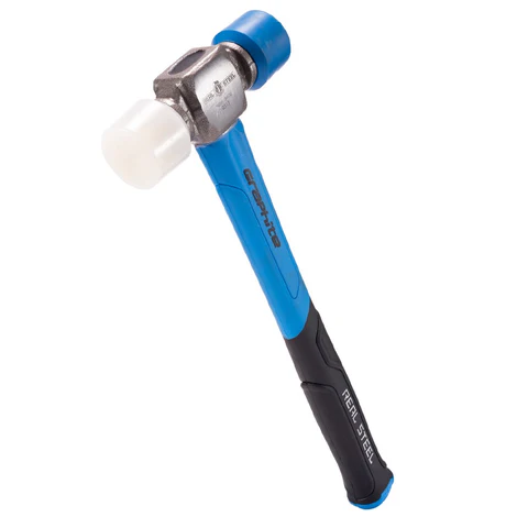 Real Steel- Jacketed Graphite Double Face Mallet 12-Ounce