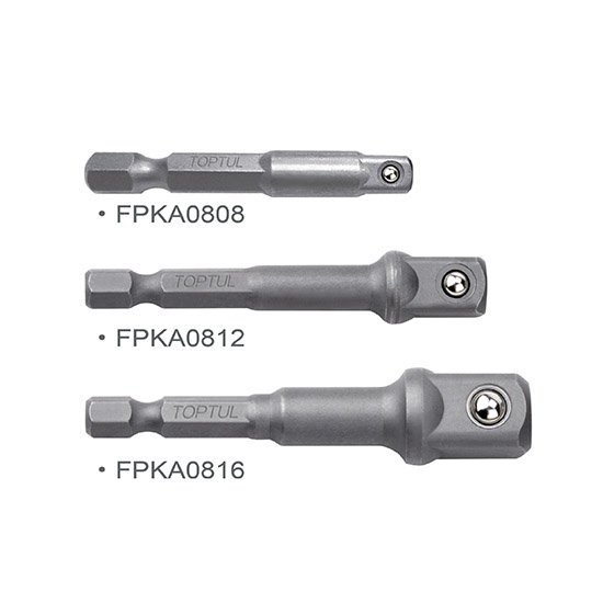 TOPTUL 3PCS Power Socket Adapter Set