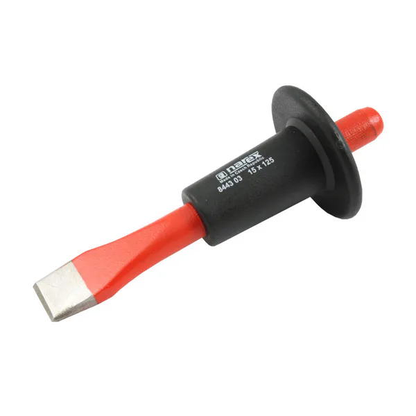 NAREX COLD CHISEL WITH HAND GUARD 15 x 125mm