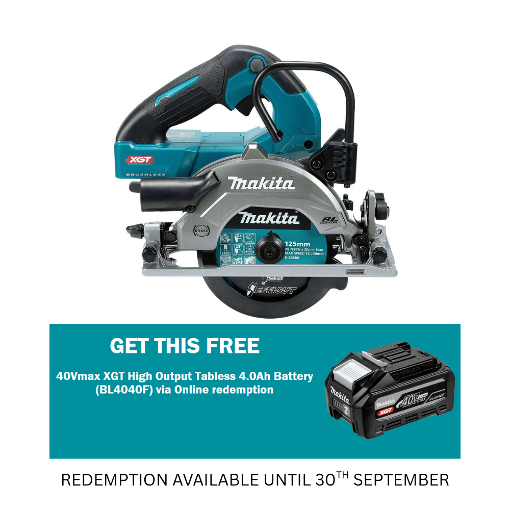 MAKITA HS014GZ 40Vmax XGT Brushless 125mm Circular Saw skin