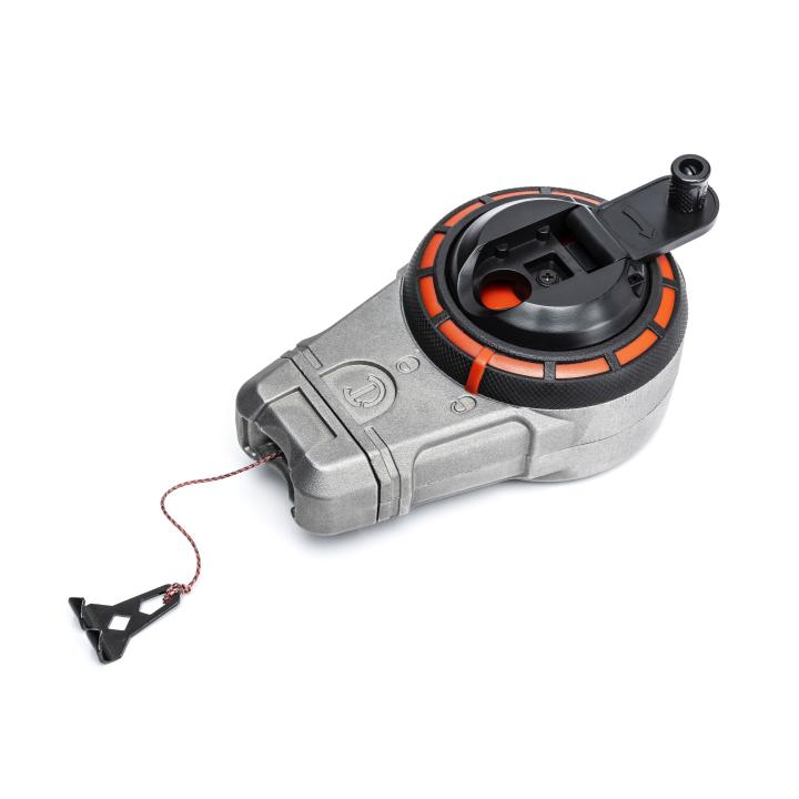 CRESCENT 30m/100' 6:1 Professional Aluminum Chalk & Reel with Blue Chalk