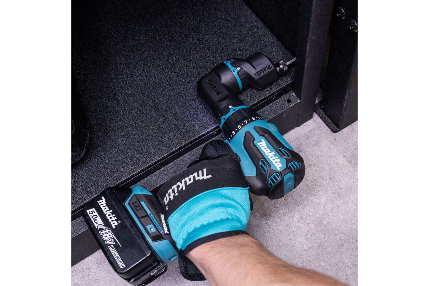 MAKITA DDF491Z01 18V LXT Brushless MultiHead Drill Driver skin thumbnail 2