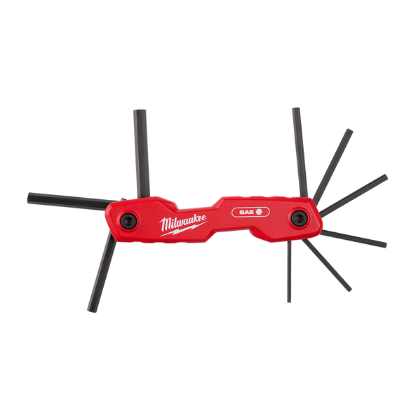 MILWAUKEE 9PC SAE Folding Hex Key Set thumbnail 3
