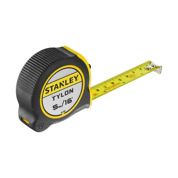 STANLEY 5m Tylon Coated Tape Measure 0-30-696