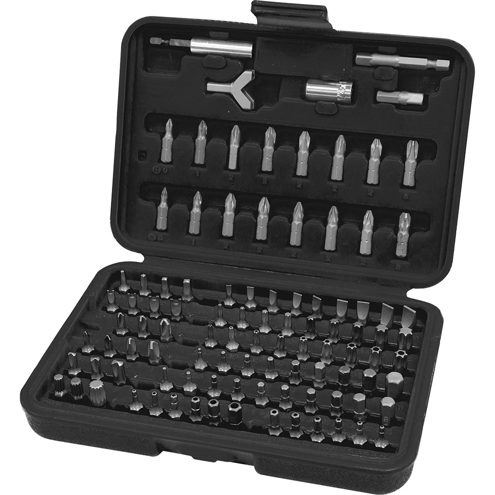 POWERBUILT 100pc Assorted Bit Set