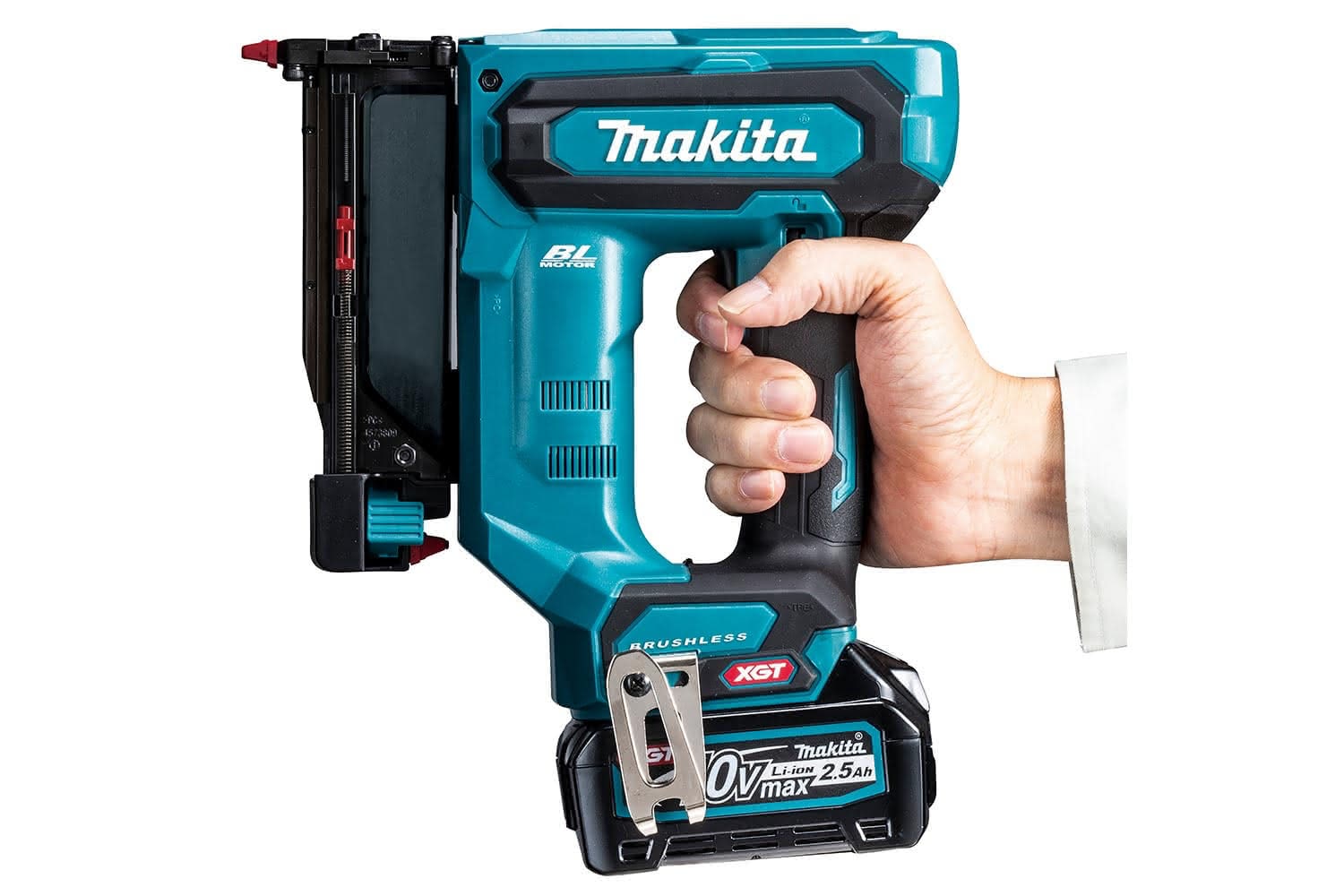 MAKITA PT001GZ 40Vmax XGT Brushless 23 Gauge Pin Nailer thumbnail 2