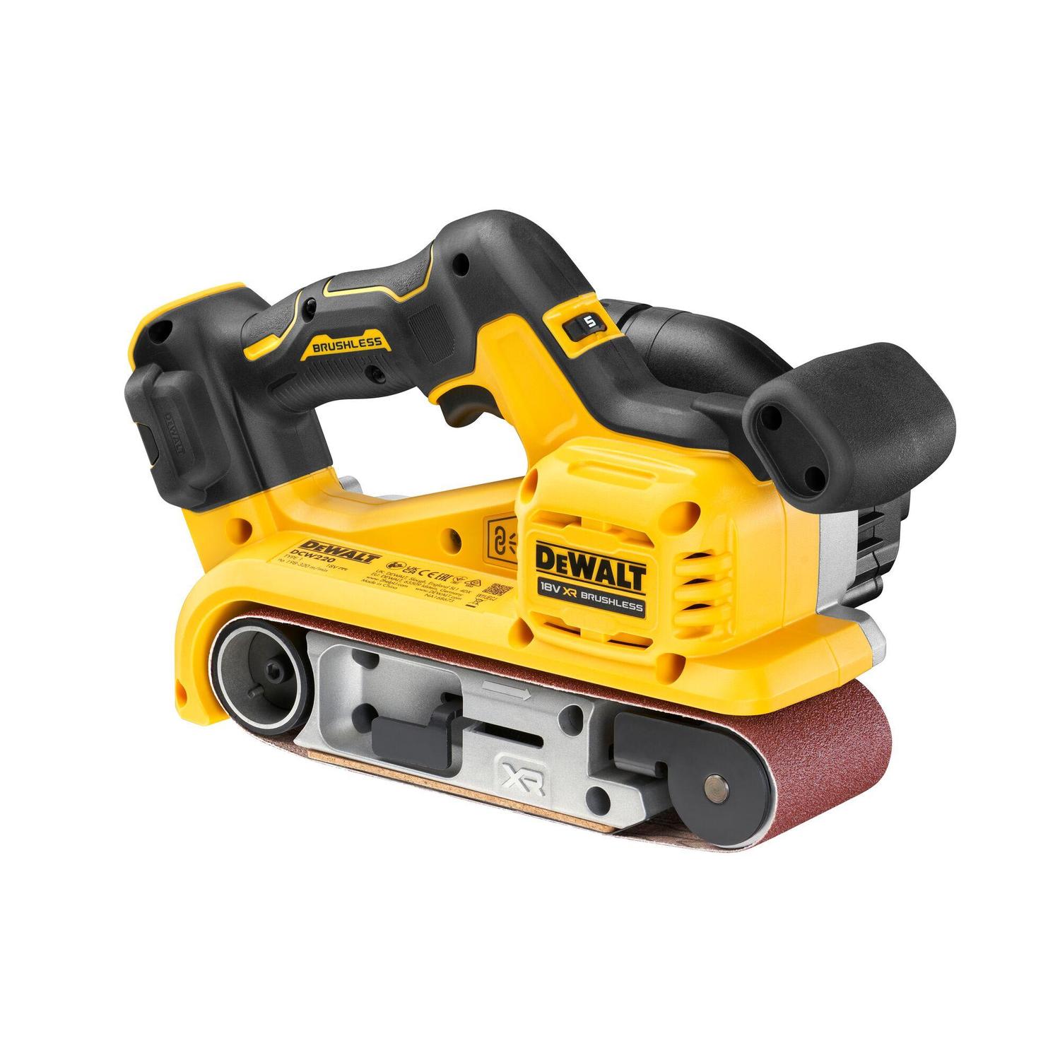 DEWALT DCW220N-XJ 18V XR Brushless Belt Sander - Tool Only thumbnail 2