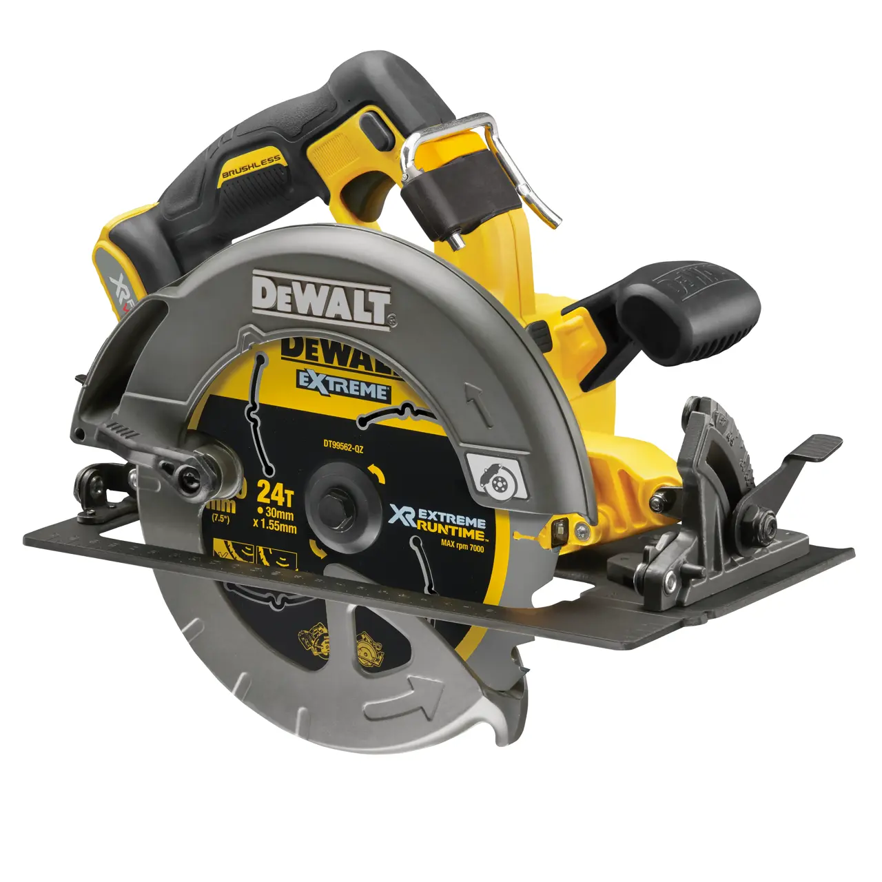 DEWALT XR 54V DCS578N-XE FLEXVOLT® 184 mm Circular Saw - Tool Only thumbnail 2