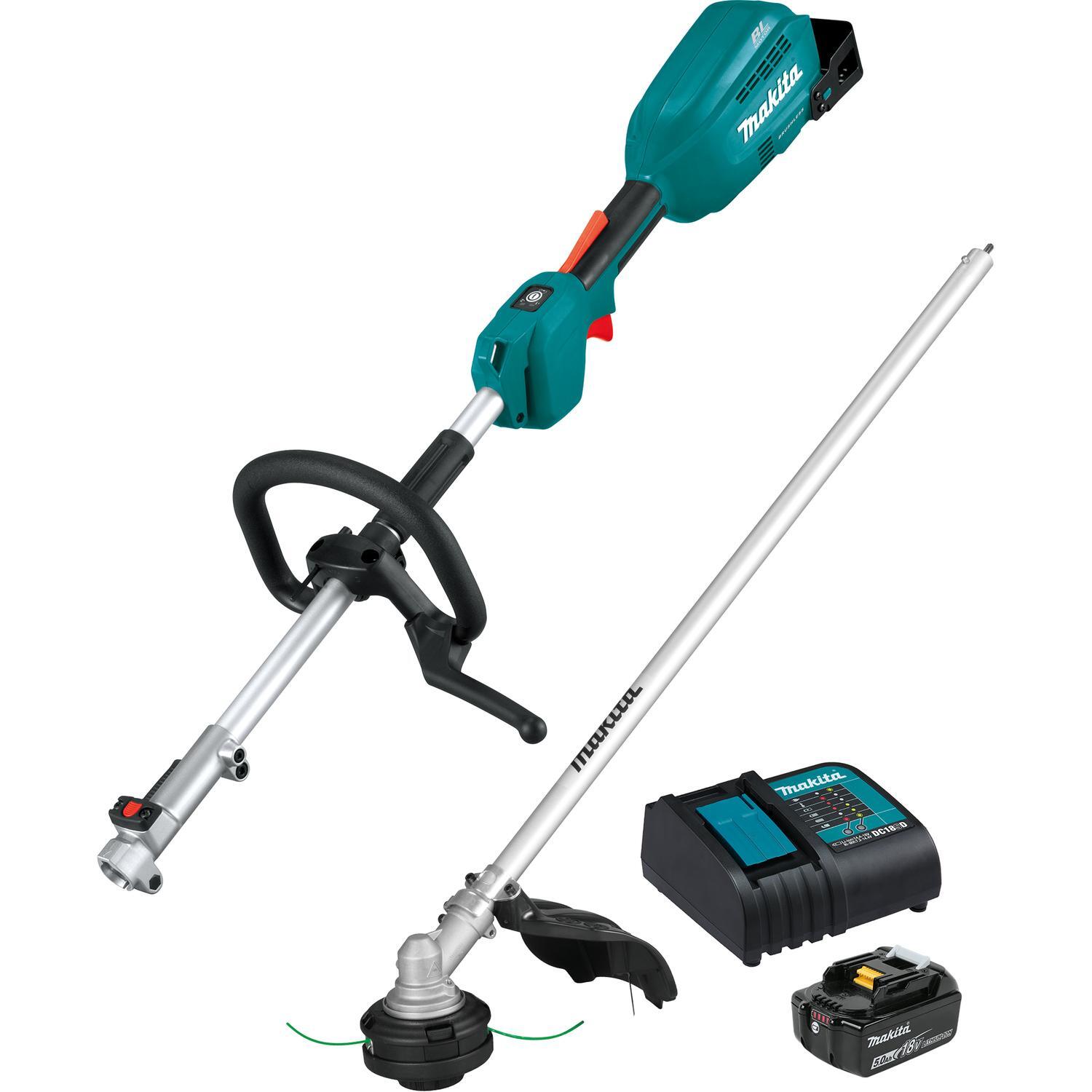 MAKITA DUX18STX2 18V LXT Brushless Split shaft Power Head + EM409MP String trimmer head thumbnail 4