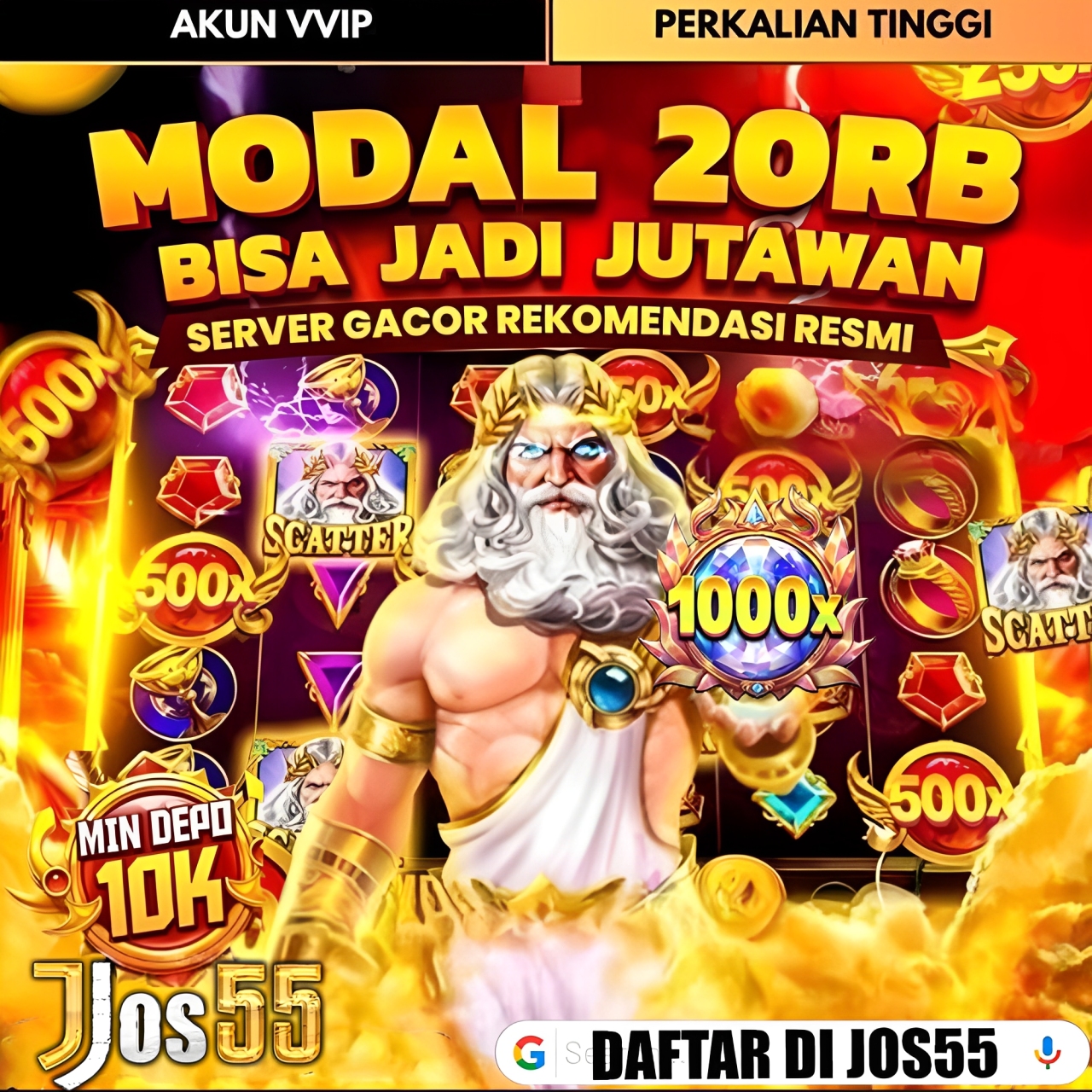 JOS55 ᨖ Agen Berkualitas Super Proses Cepat