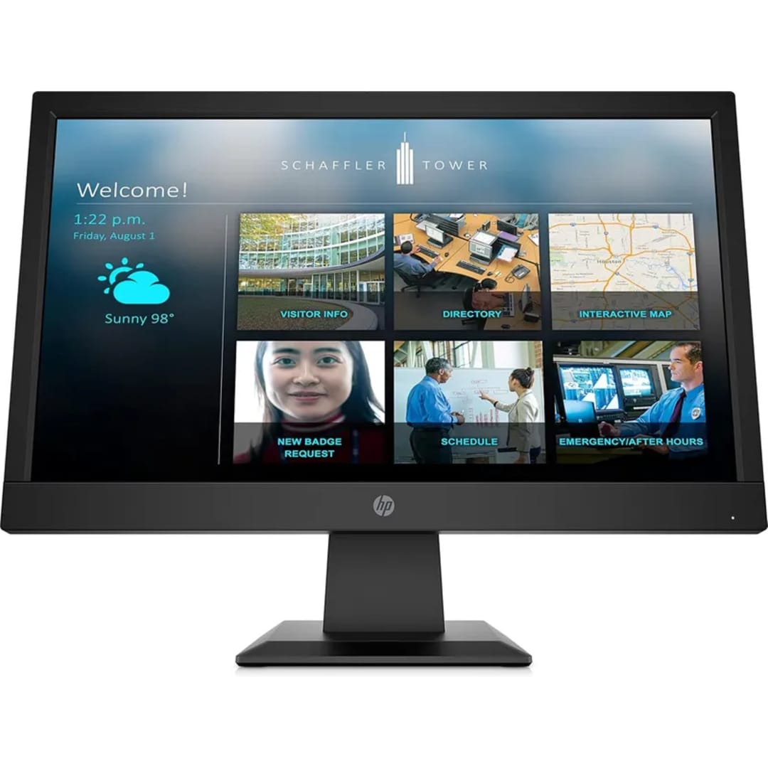HP P19B G4 18.5-inch HD+ LED Monitor with HDMI and VGA Connectivity | MONITER - Server Zone | Official UAE Supplier | View 1